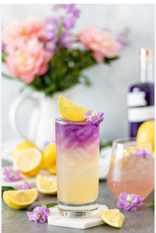 Butterfly Pea Flower Lavender Lemonade: A Recipe for Relaxation and Beauty