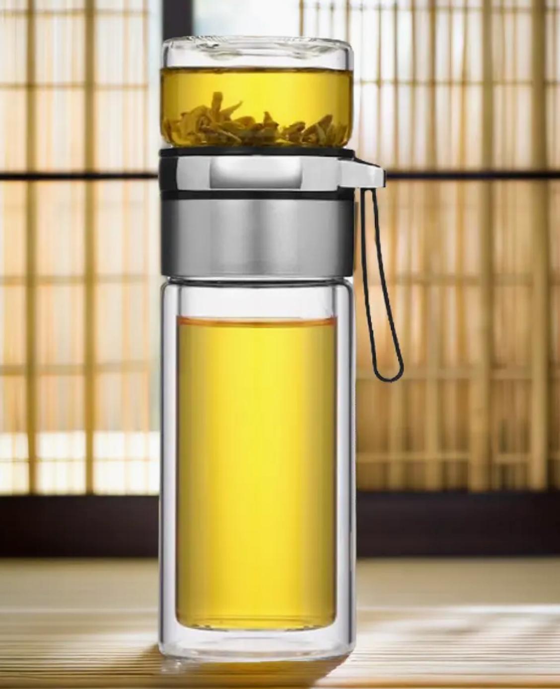 Glass Bottle Tea Infuser