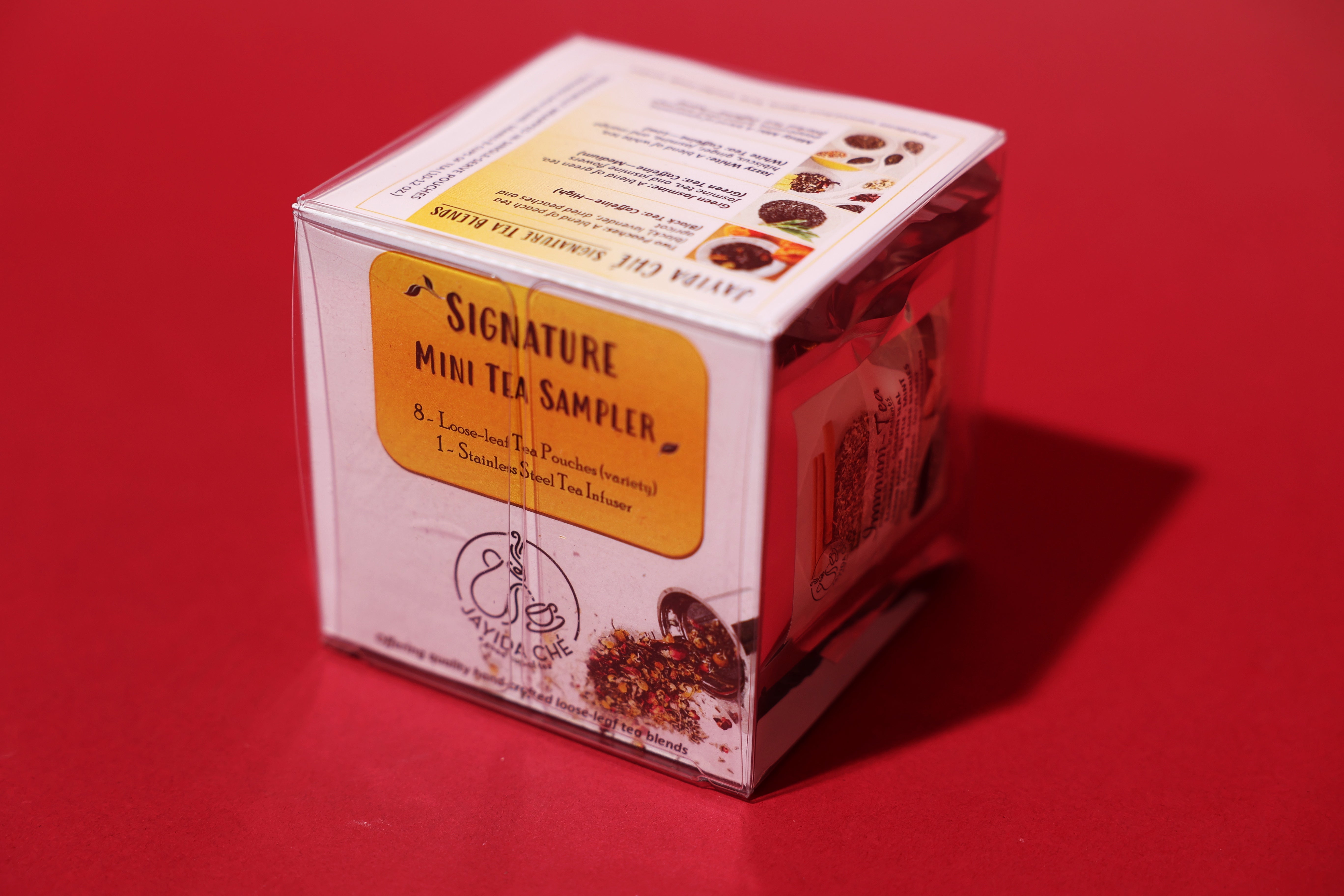 Mini Tea Sampler – Jayida Che Herbal Tea Spot